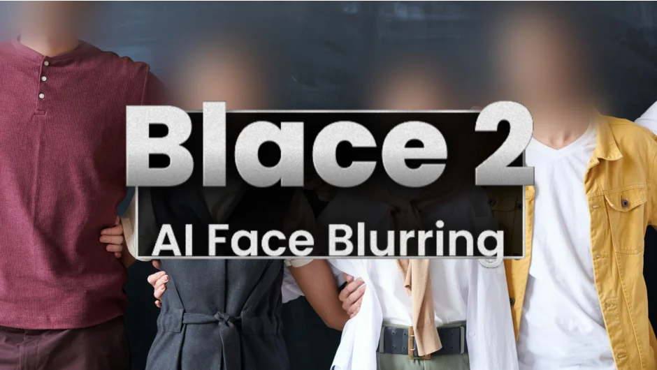 Blace 2 - AI Face Detection & Blurring screenshot