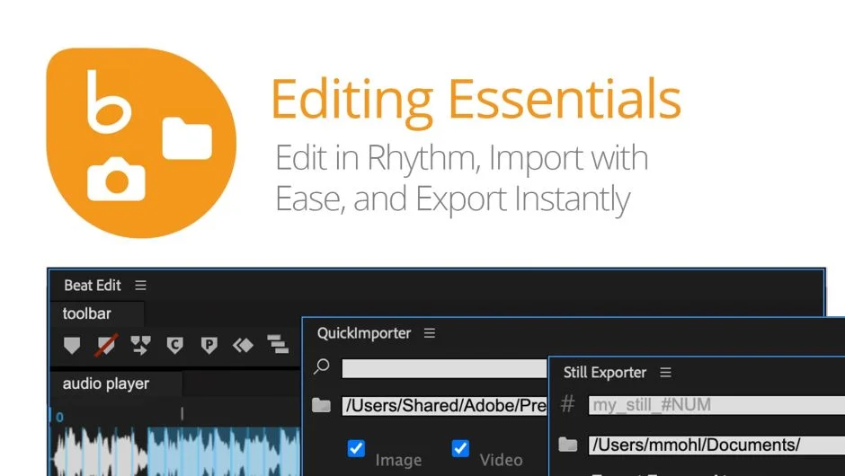 Editing Essentials Bundle screenshot