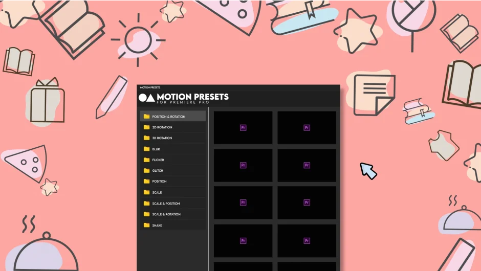 Motion Presets for Premiere Pro screenshot