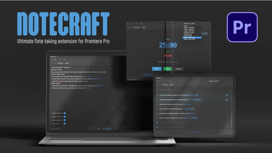 Notecraft screenshot