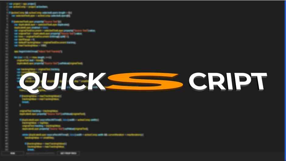 QuickScript screenshot