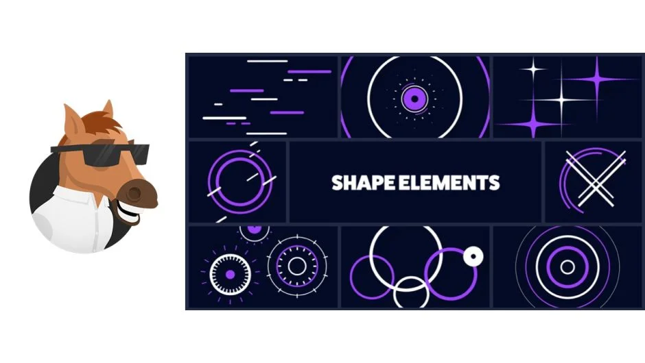Shape Elements Pack for Animation Composer screenshot