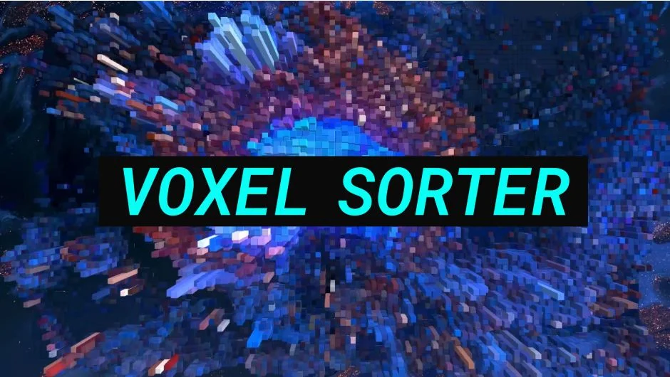 Voxel Sorter screenshot